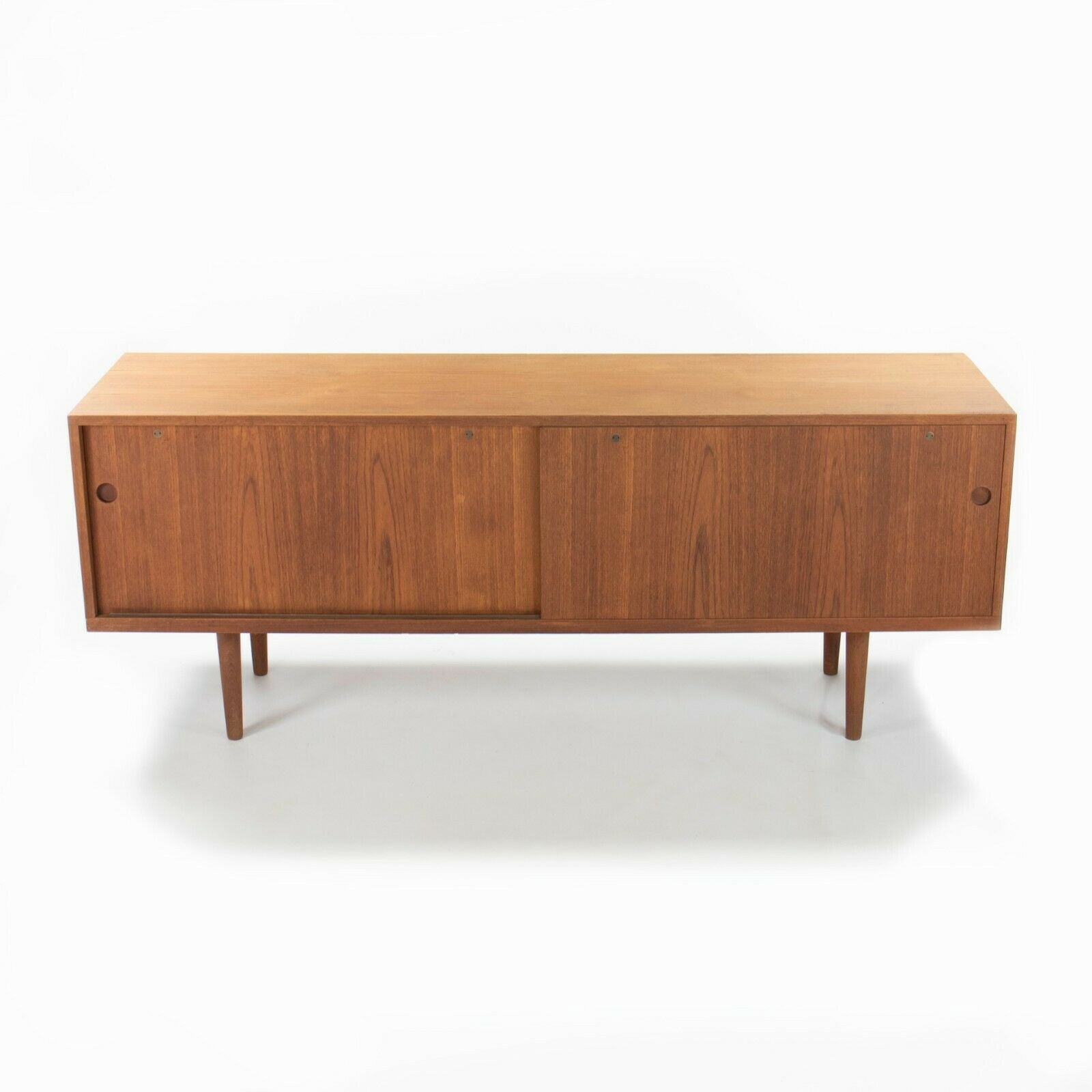 SOLD 1965 Hans J. Wegner Teak Credenza / Sideboard Cabinet by RY Mobler of Denmark