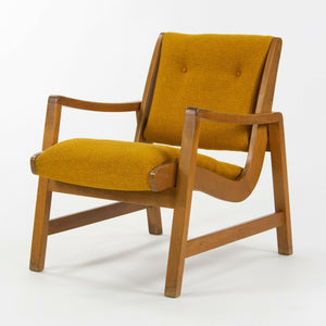 SOLD 1946 Jens Risom for Knoll Associates 652U Easy Lounge Armchair w Original Label