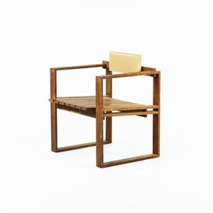 SOLD 1975 Bodil Kjaer Teak Slat Seat Dining / Side Chair by CI Designs of Boston