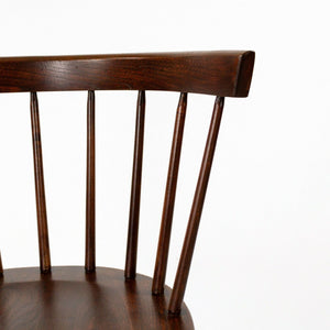 SOLD 1947 Pair of George Nakashima for Knoll Associates N19 Straight Chairs in Walnut