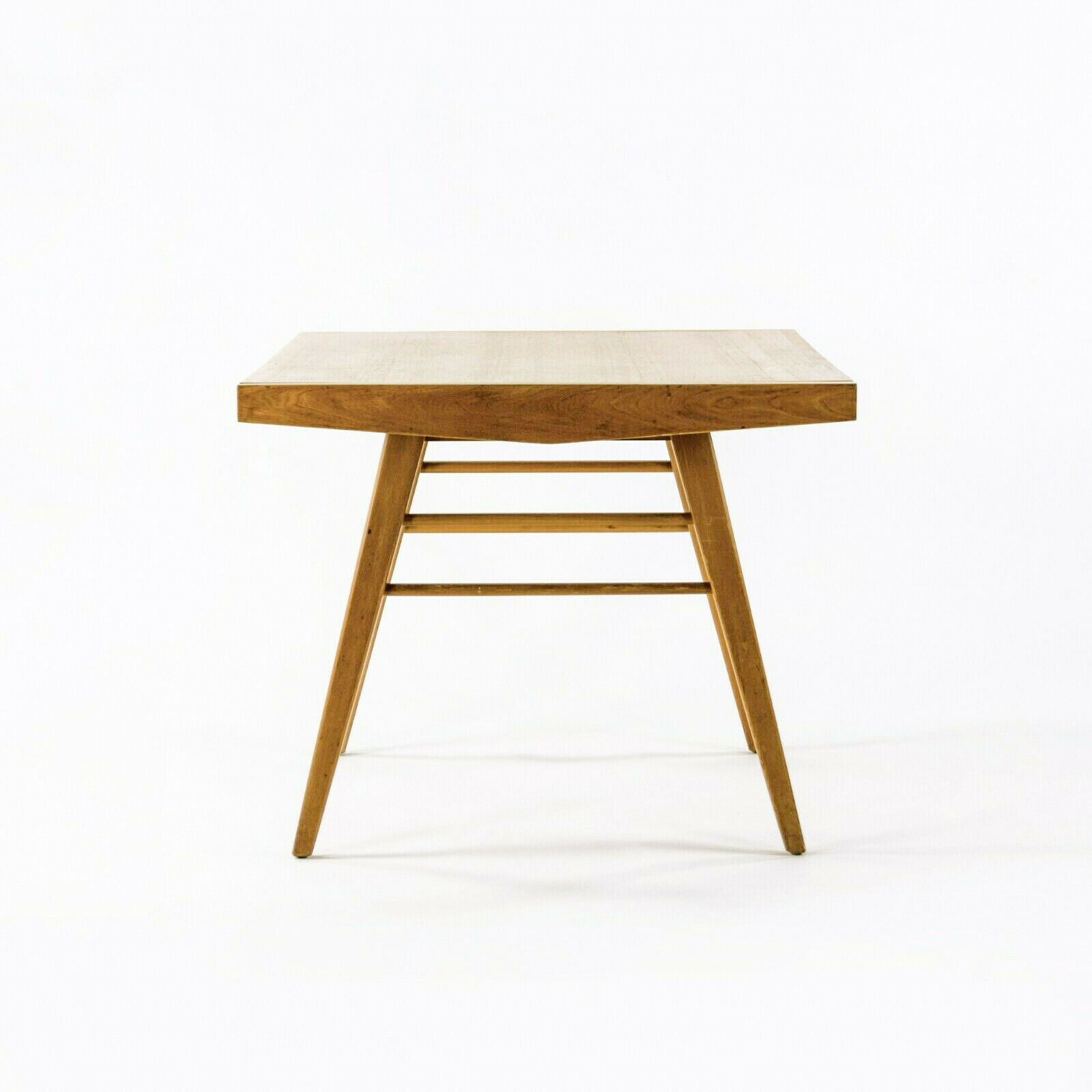 SOLD 1950s Birch Extension Dining Table similar to Knoll / Nakashima