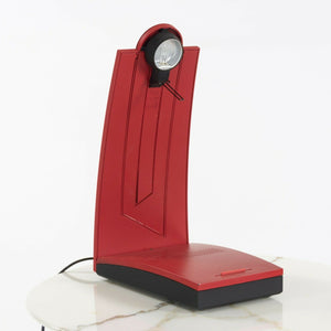 1980s Ferdinand Porsche PAF Design for Italia Luce Jazz Desk Lamp in Red 2x Available