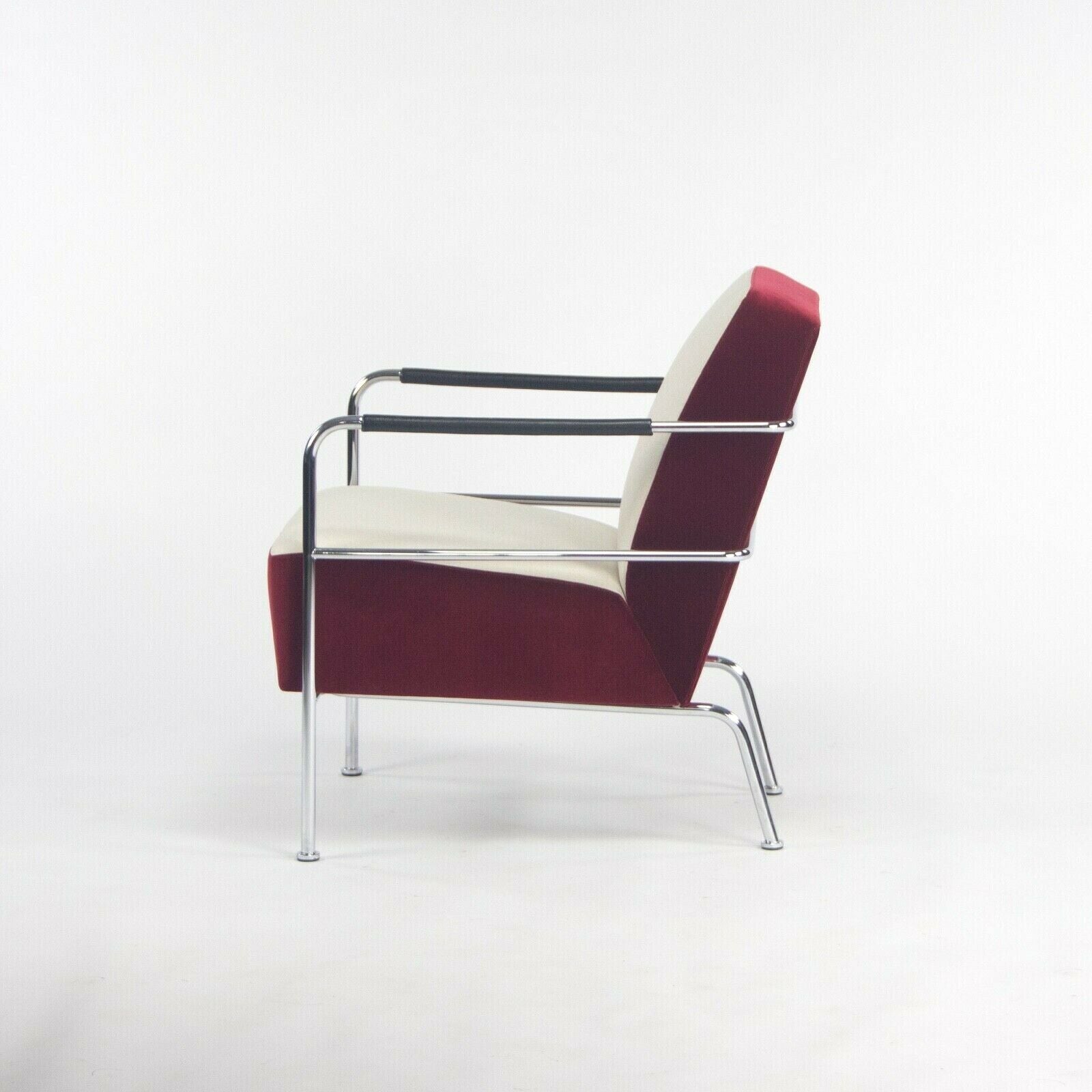Pair of Gunilla Allard for Lammhults Cinema Chairs in Pierre Frey Velvet/Cotton