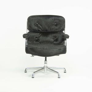 SOLD 2010 Herman Miller Eames Time Life Executive Desk Chair with Hair On Black Pony Hide