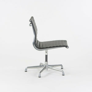 SOLD Herman Miller Eames Aluminum Group Management Armless Side / Desk Chair Black 4x Available