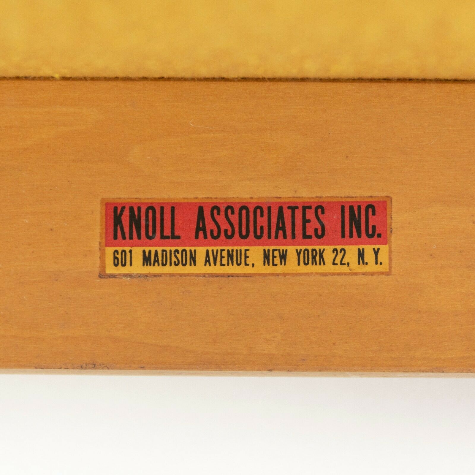 SOLD 1946 Jens Risom for Knoll Associates 652 Easy Lounge Arm Chair w/ Original Label