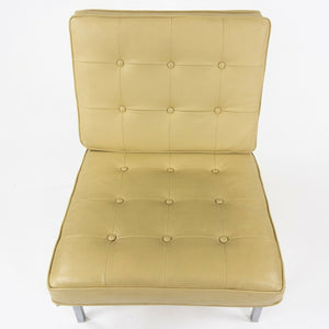 SOLD 1960s Florence Knoll Associates Armless 2551 Lounge Chair with Park Avenue Label