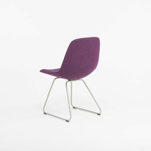 SOLD Set of 6 Erik Jorgensen EJ 2 Eyes Chair by Foersom + Hiort-Lorenzen in Purple