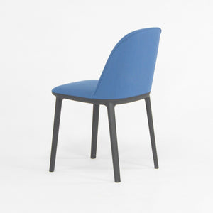 2019 Vitra Softshell Side Chair w/ Light Blue Fabric by Ronan & Erwan Bouroullec