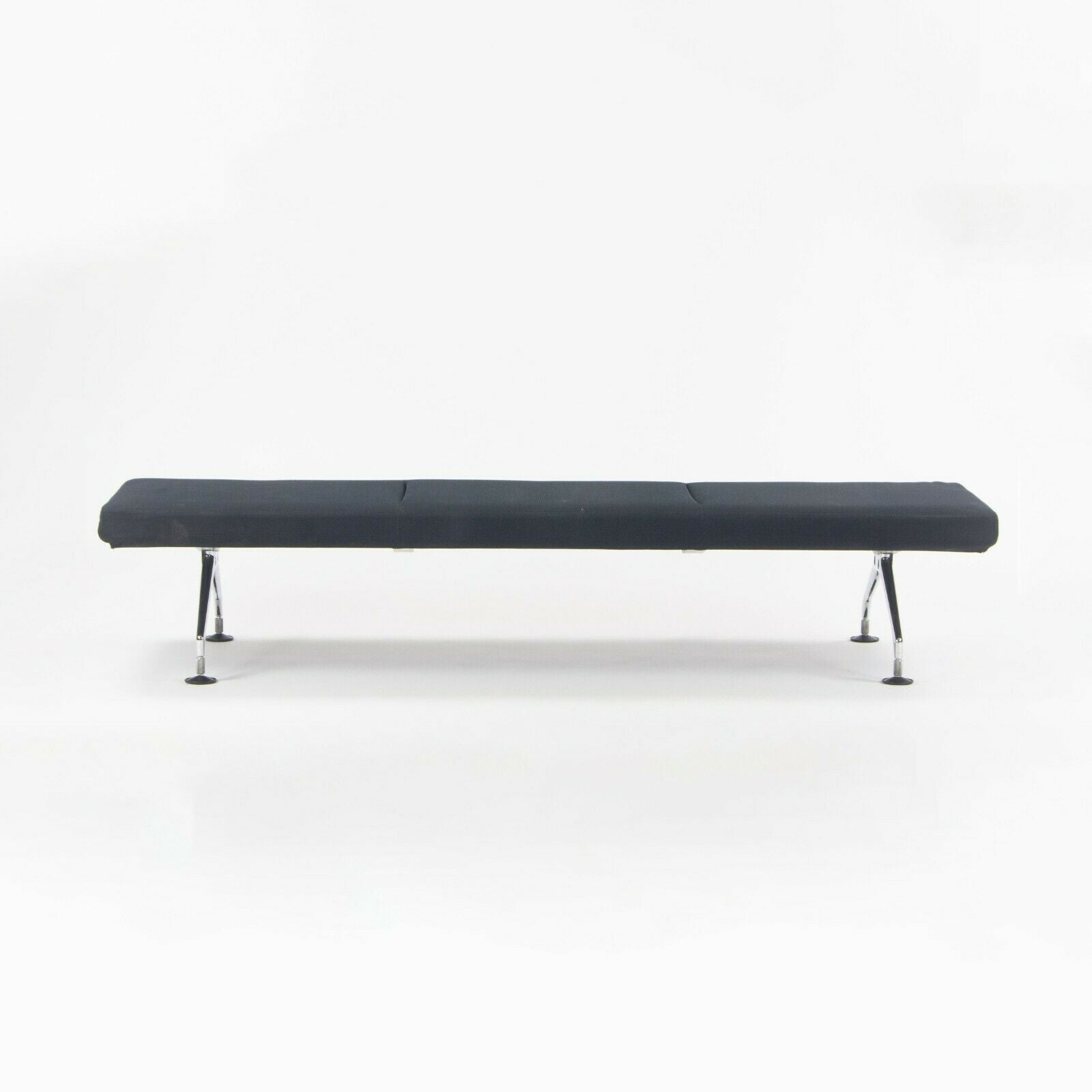 1989 Antonio Citterio for Vitra Area Montage Daybed Bench Sofa w/ Black Fabric