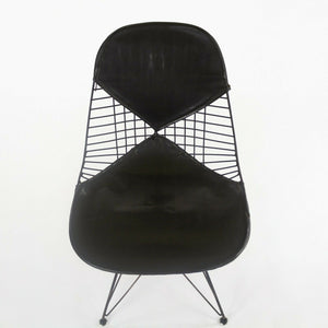 1957 Set of 6 Eames DKR-2 Wire Dining Chairs with Eiffel Tower Bases & Bikini Pads