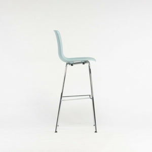 2020 Jasper Morrison for Vitra HAL Bar Stool in Ice Gray / Blue w/ Chrome Base