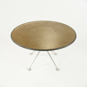 1967 Rare Alexander Girard / Ray Eames / Charles Eames Coffee Table with Gold Laminate Top