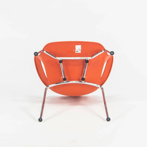 2018 Jasper Morrison Hal Tube Stacking Armchair by Vitra in Orange and Chrome