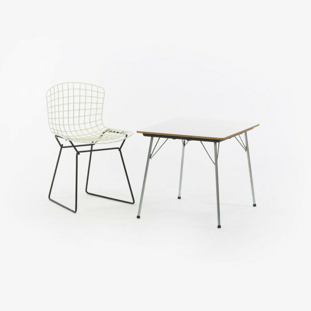 SOLD 1947 Rare Eames Herman Miller Childs Folding IT DTM White Incidental Side Table