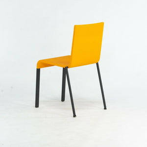 SOLD 2019 Maarten Van Severen .03 for Vitra Side Chair in Orange with Black Legs