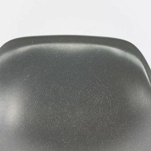 SOLD 2018 Herman Miller Eames DSX Fiberglass Side Shell Chair w/ H Base Gray / Black
