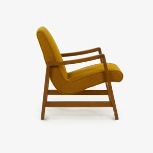 SOLD 1946 Jens Risom for Knoll Associates 652 Easy Lounge Arm Chair w/ Original Label