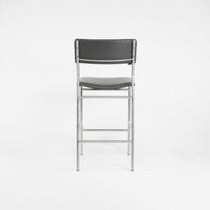 2012 Martin Visser for Spectrum SB07 Counter Height Stool in Leather & Stainless 12 Available