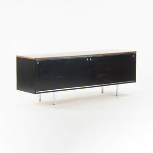1960 George Nelson 8000 Series EOG Credenza for Herman Miller with Walnut Top