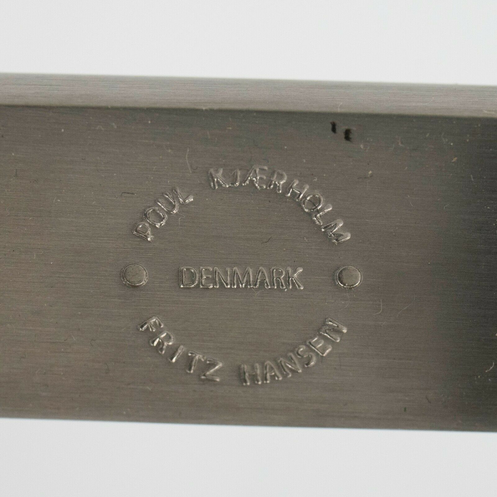 2007 Poul Kjaerholm for Fritz Hansen PK61 Stainless Steel & Marble Coffee Table