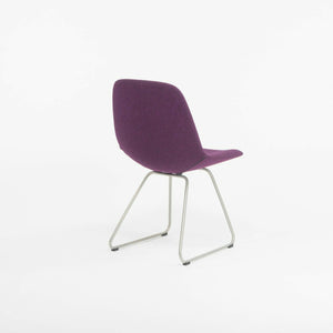 SOLD Set of 6 Erik Jorgensen EJ 2 Eyes Chair by Foersom + Hiort-Lorenzen in Purple