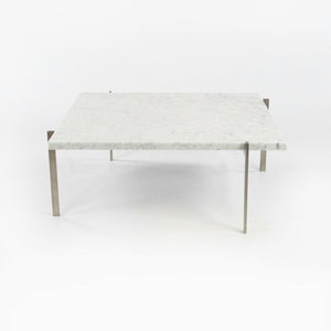 2007 Poul Kjaerholm for Fritz Hansen PK61 Stainless Steel & Marble Coffee Table