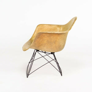 SOLD 1954 Herman Miller Eames Fiberglass LAR Arm Shell Lounge Chair Cats Cradle Base