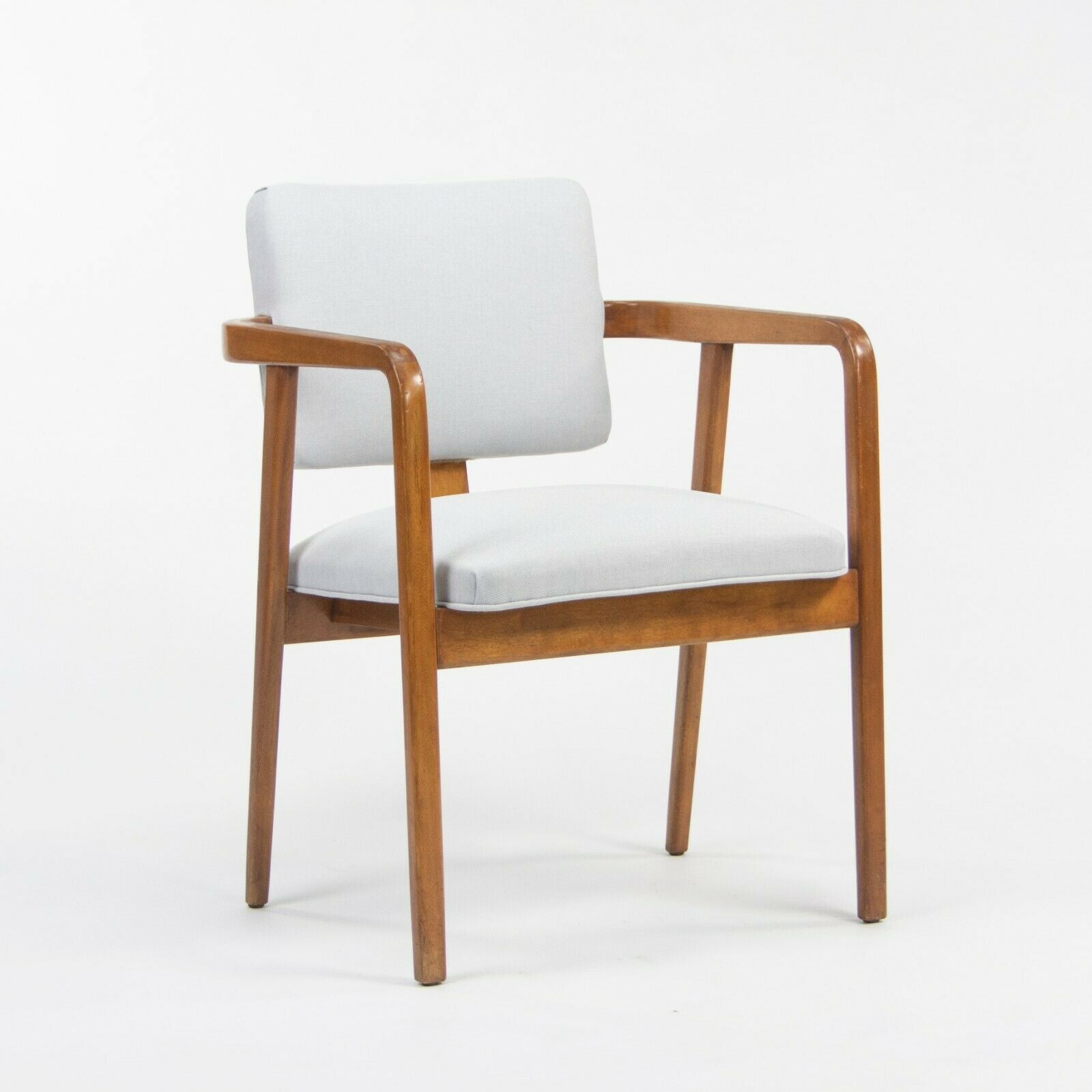 SOLD 1950s George Nelson Herman Miller Pull-Up Dining Chairs w/ New Upholstery 4 pcs