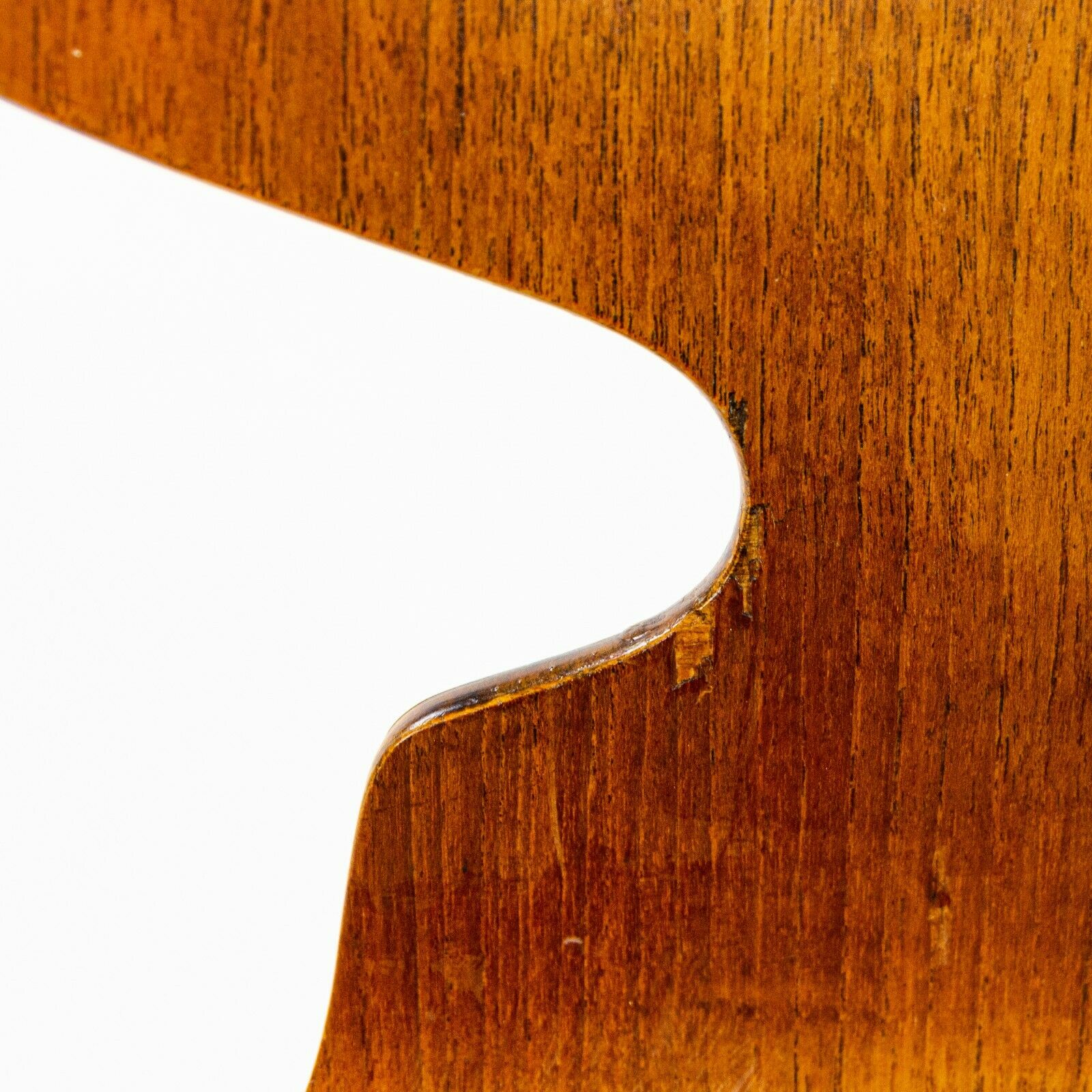SOLD 1960s Pair of Arne Jacobson Fritz Hansen Ant Stacking Side Chairs Teak & Steel