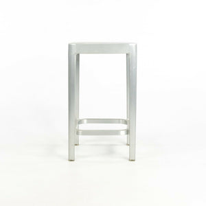 SOLD 2009 Philippe Starck for Emeco Starck Counter Height Stool in Brushed Aluminum
