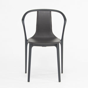 C. 2019 Vitra Belleville Armchair in Brown Leather by Ronan & Erwan Bouroullec