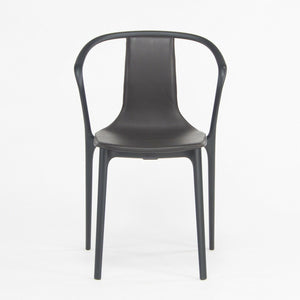 C. 2019 Vitra Belleville Armchair in Brown Leather by Ronan & Erwan Bouroullec