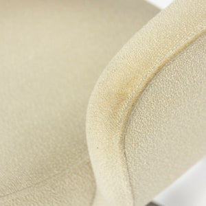 SOLD Eero Saarinen for Knoll Executive Arm Office Desk Chair Off White Boucle