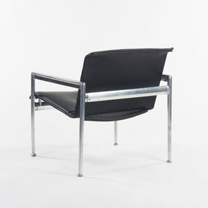 SOLD 1966 Collection Prototype Richard Schultz Polished Aluminum Leather Lounge Chair