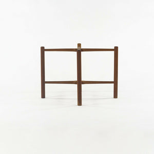 1960 PP35 Hans Wegner for Andreas Tuck Folding Teak & Oak Side Table 2 Available