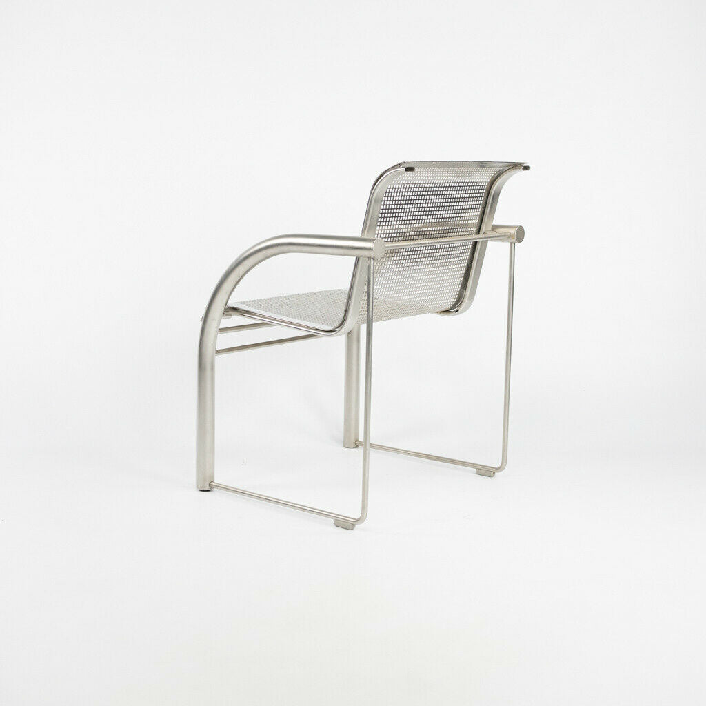 2001 Prototype Richard Schultz 2002 Collection Stainless Steel Mesh Dining Chair