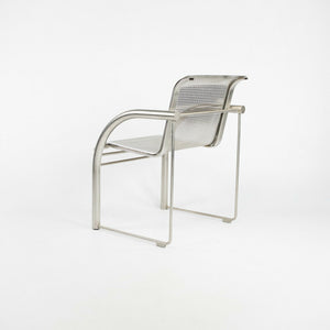 2001 Prototype Richard Schultz 2002 Collection Stainless Steel Mesh Dining Chair