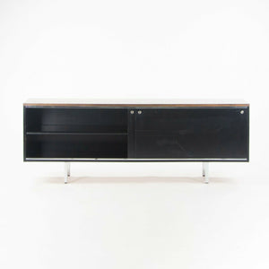 1960 George Nelson 8000 Series EOG Credenza Cabinet for Herman Miller with Walnut Top