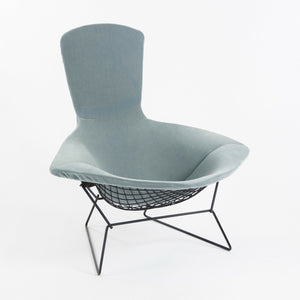 SOLD Knoll Harry Bertoia Wire Bird Lounge Chair w/ Brand New Velvet Cushion