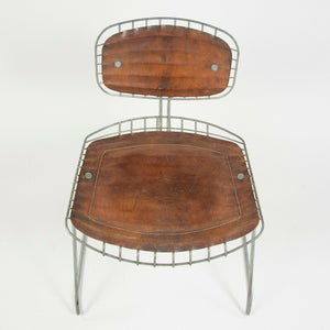 SOLD 1976 Michel Cadestin & Georges Laurent Beaubourg Chair Teda France for Centre Pompidou