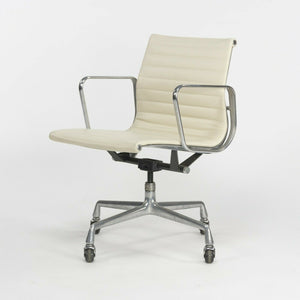 SOLD 1985 Herman Miller Eames Aluminum Group Management Desk Chair White