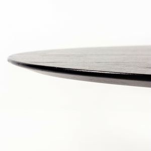 SOLD Eero Saarinen for Knoll 96 inch Tulip Ebonized Oak White Dining Conference Table