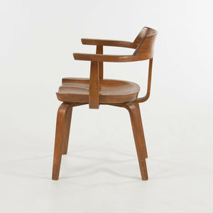 SOLD 1951 Set of 6 Vintage Walter Gropius W199 Dining Chairs by Thonet manufactured