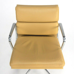 SOLD 2010 Herman Miller Eames Aluminum Group Soft Pad Management Desk Chair Leather