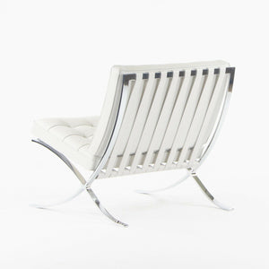 SOLD 2021 Mies van der Rohe Knoll Barcelona Chair in Acqua Puget Sound $8296 MSRP