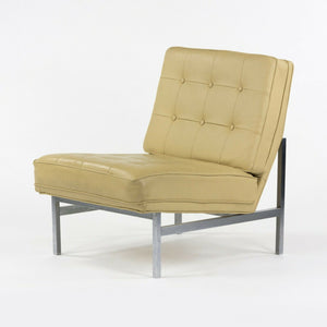 SOLD 1960s Florence Knoll Associates Armless 2551 Lounge Chair with Park Avenue Label