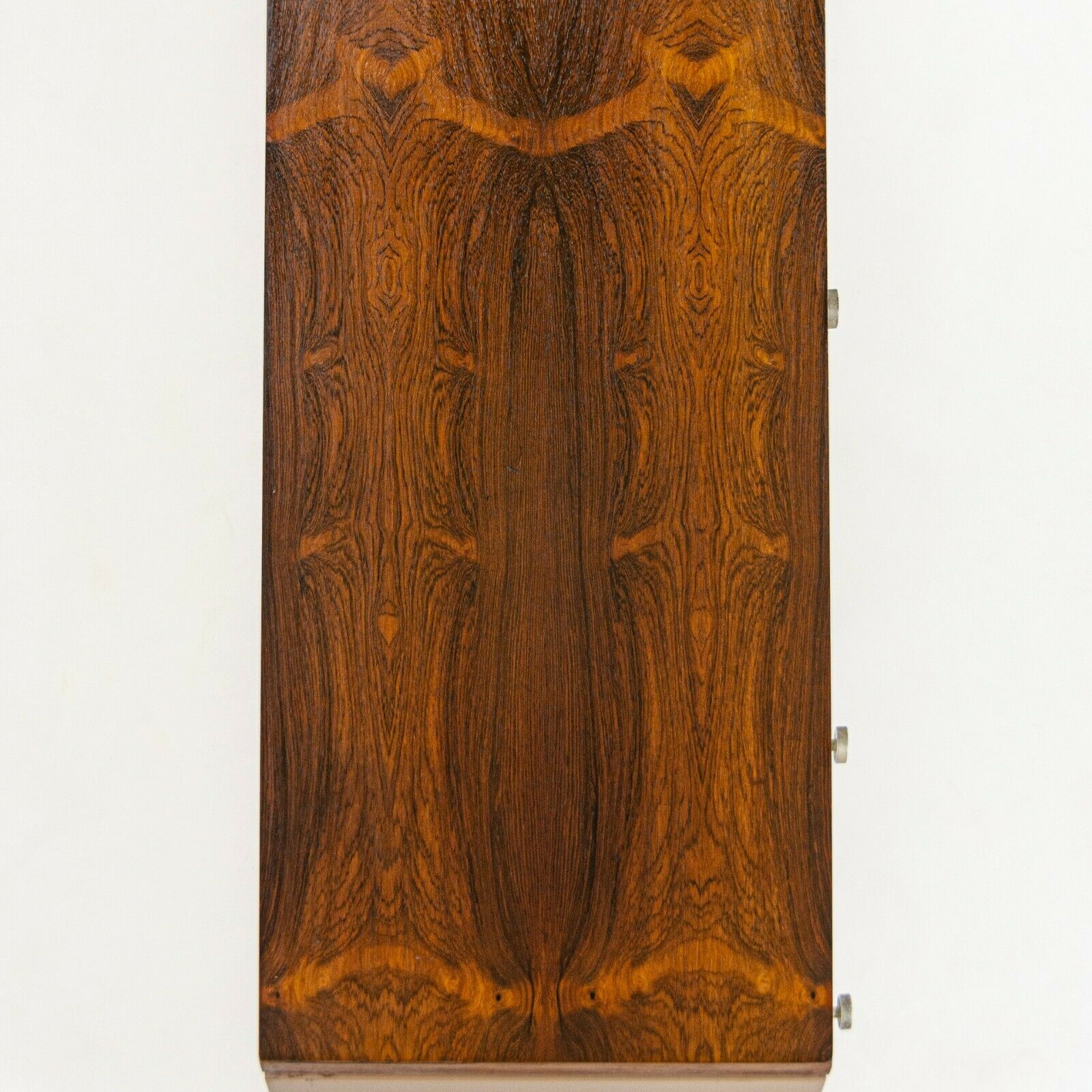 1960 Gerald Luss Rosewood & Metal Credenza Cabinet Once Attributed to Eames & IBM Pavilion