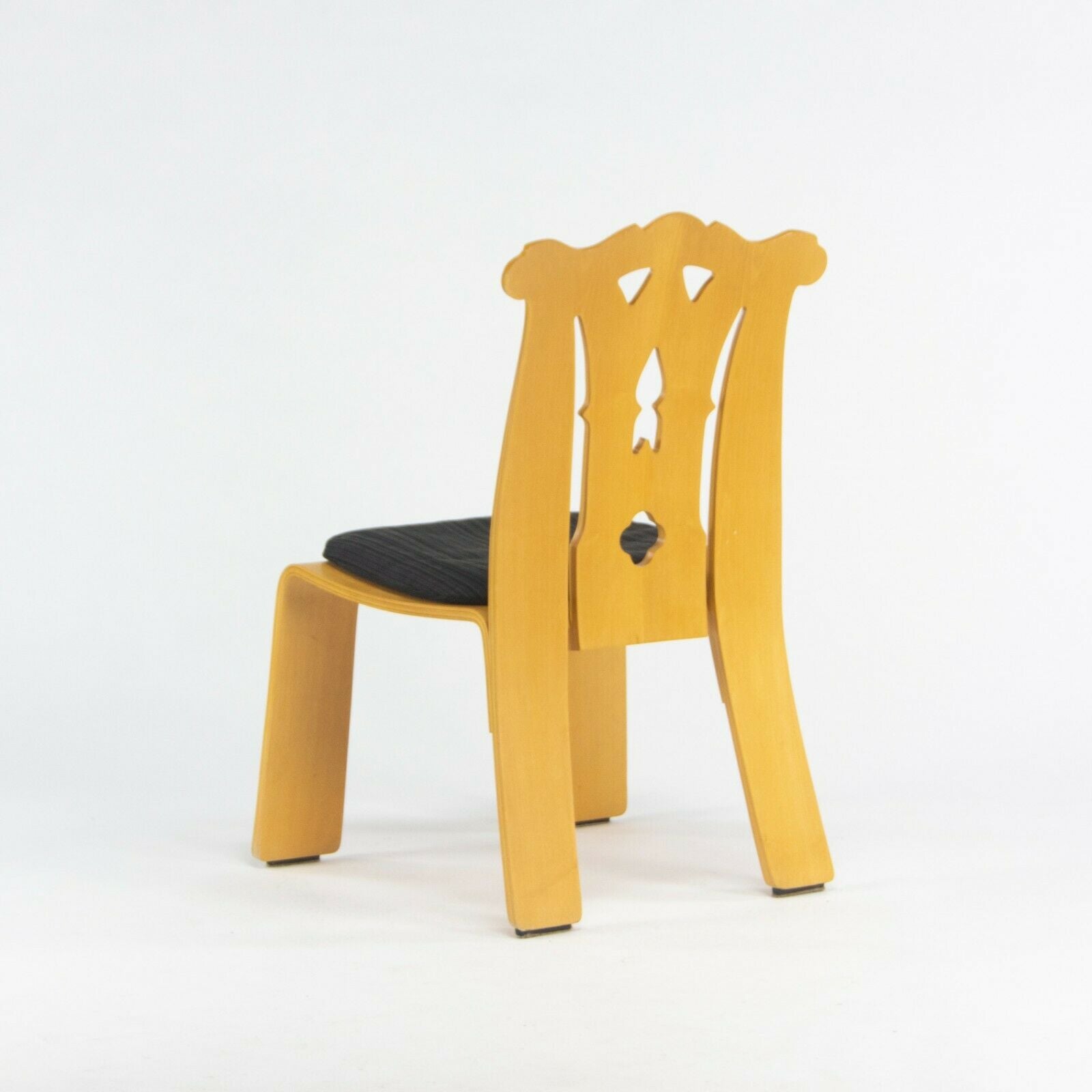 SOLD 1984 Robert Venturi + Denise Scott Brown Chippendale Chair for Knoll in Birch