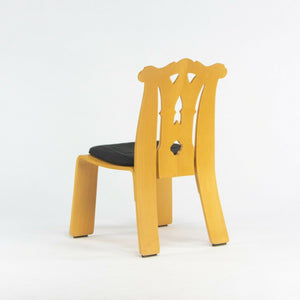 SOLD 1984 Robert Venturi + Denise Scott Brown Chippendale Chair for Knoll in Birch